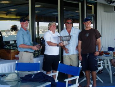 First Place for Skipper John Walton and Crew
